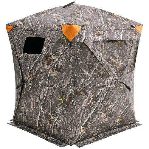 Hunting Blind 270° Ground Blind 12 Person Pop Up Deer Blind for Hunting