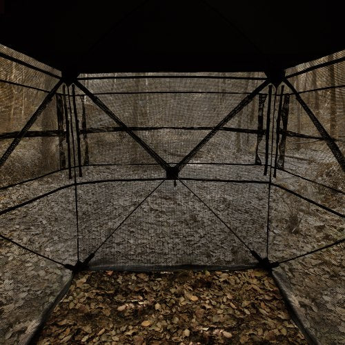 Hunting Blind 270° See Through Ground Blind 23 Person Pop Up Deer Blind