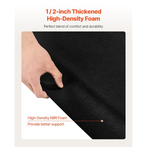 Salon Mat for Hair Stylist 4 x 5 FT Hexagon Salon Chair Mat Anti Fatigue