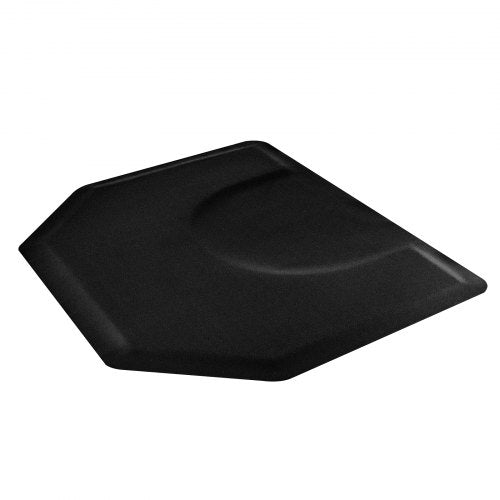 Salon Mat for Hair Stylist 4 x 5 FT Hexagon Salon Chair Mat Anti Fatigue