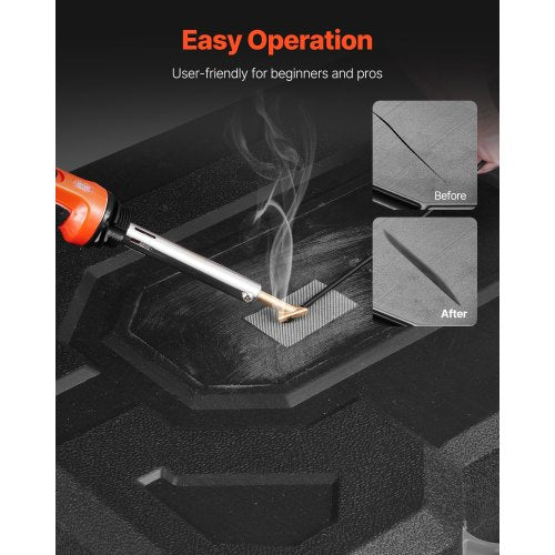 Plastic Welder Kit 60W100W DualPower Plastic Welding Soldering Iron with 3