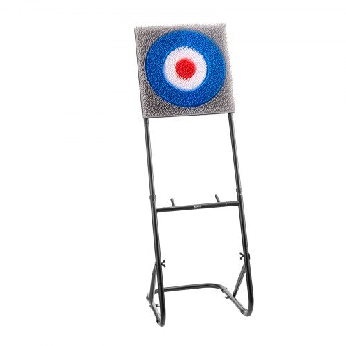 Axe Throwing Game Plastic Bristle Target with 8 Throwing Axes Set Foldable
