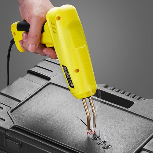 Plastic Welding Kit 220W Plastic Welder Gun with 1200PCS Hot Staples