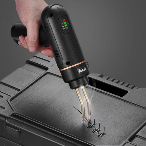 Cordless Plastic Welder 120W Plastic Welding Gun with 400PCS 4 Types Hot