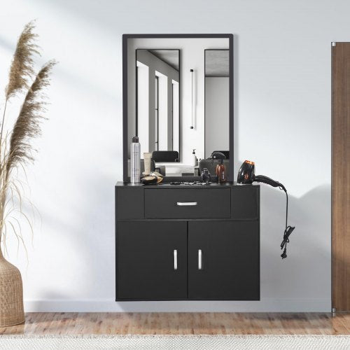 Salon Organizer WallHanging Unit for Hairdressers Complete with 3