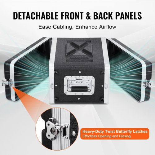 4U Rack Case Standard 14 in Depth Server Rack Cabinet with ABS