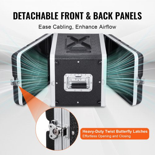 6U Rack Case Standard 14 in Depth Server Rack Cabinet with ABS