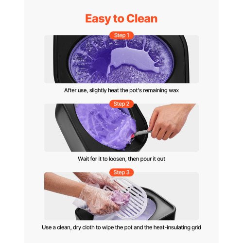 Paraffin Wax Machine for Hands and Feet 3500ML Professional Paraffin Wax