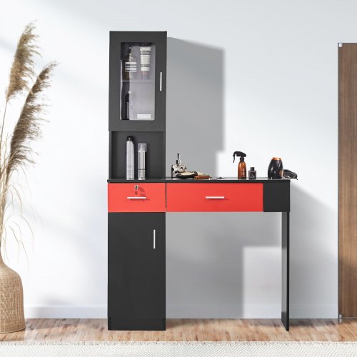 Salon Workstation WallMounted Unit for Hair Professionals Spa Styling