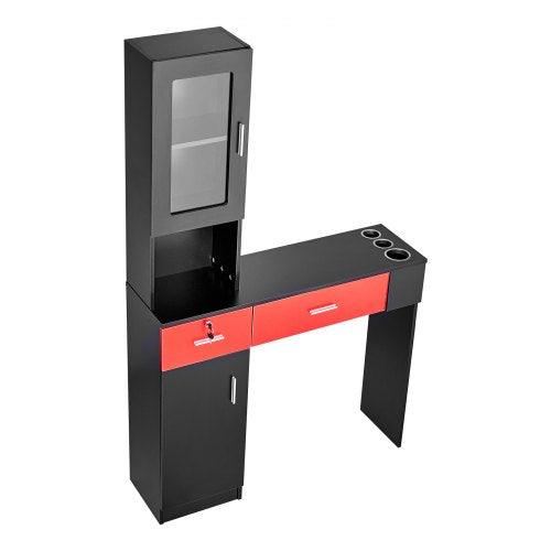 Salon Workstation WallMounted Unit for Hair Professionals Spa Styling