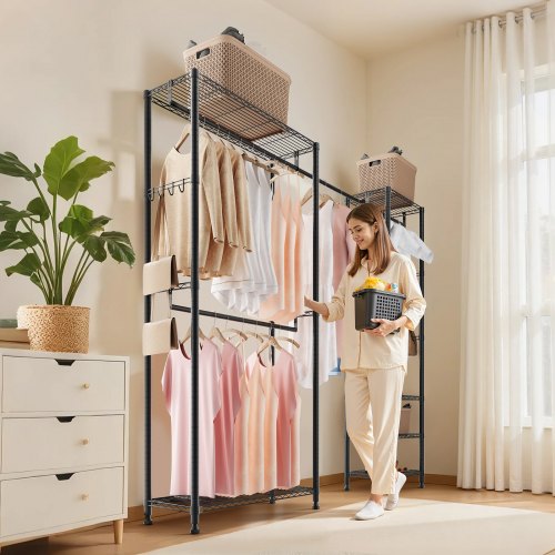 Clothing Garment Rack Heavy Duty Clothes Rack Freestanding Clothes Racks