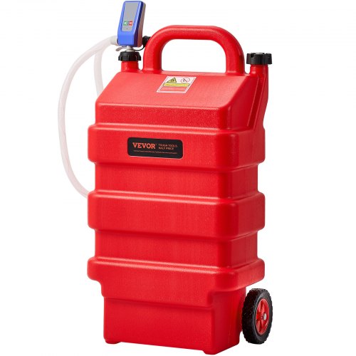 Fuel Caddy 16 Gallon Portable Fuel Tank with 12V DC 25 GPM Electric Fuel