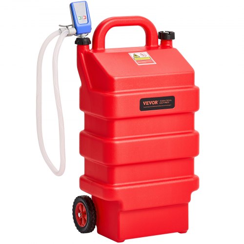 Fuel Caddy 16 Gallon Portable Fuel Tank with 12V DC 25 GPM Electric Fuel