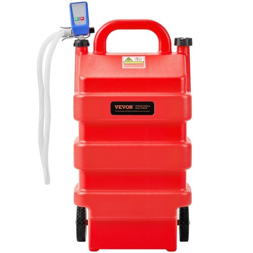 Fuel Caddy 16 Gallon Portable Fuel Tank with 12V DC 25 GPM Electric Fuel