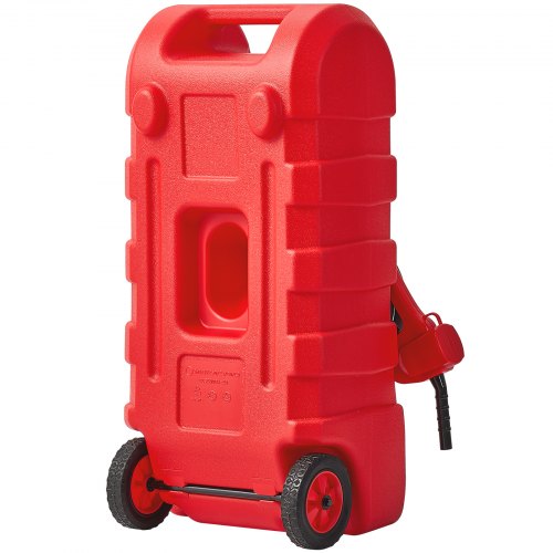 Fuel Caddy 15 Gallon Portable Fuel Tank with Gravity Hand Pump Modes