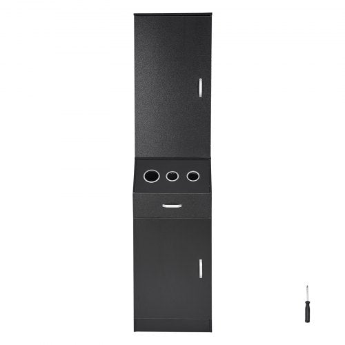 Salon Organizer Station Unit for Hair Professionals Equipped with 3