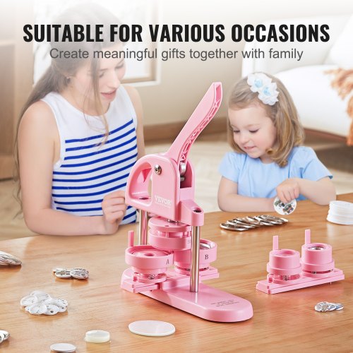3IN1 Button Maker 1/1.25/2.28 inch(25/32/58mm) Pin Maker 300pcs Button