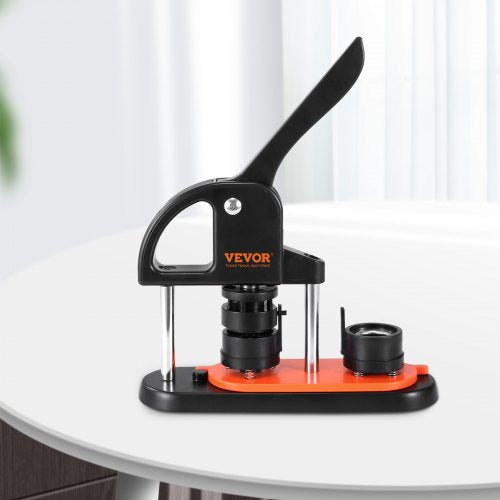 Button Maker 125 inch32mm Pin Maker with 500pcs Button Parts Ergonomic