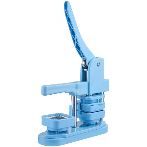 Button Maker Machine 1.97 x 1.97 in Square Plastic Pin Maker with Tinplate