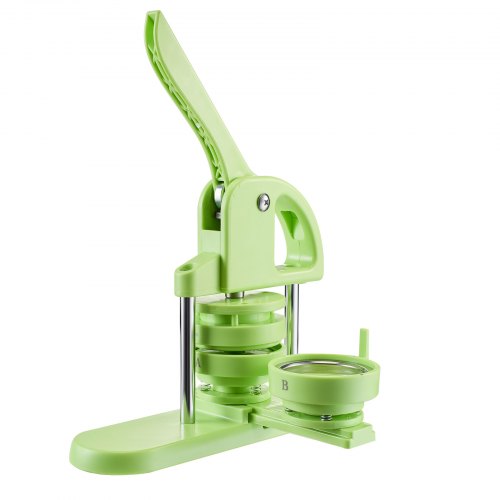 Button Maker Machine 228295 inch 2in1 Plastic Pin Maker with 200 pcs