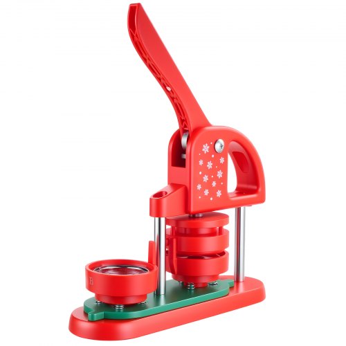 Button Maker Machine 2.28 in Plastic Pin Maker with 100pcs Button Parts
