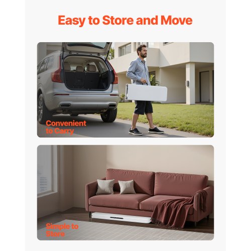 Plastic Folding Bench 6 ft Portable Bench for IndoorOutdoor Picnic Party