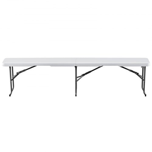 Plastic Folding Bench 6 ft Portable Bench for IndoorOutdoor Picnic Party