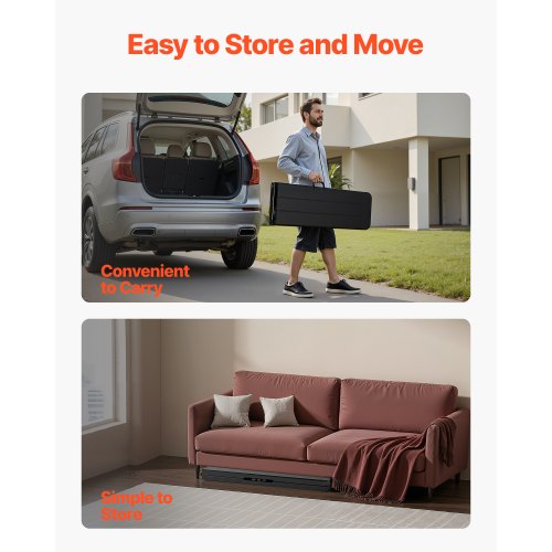 Plastic Folding Bench 6 ft Portable Bench for Outdoor Picnic Party Camping