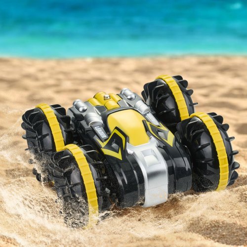 Amphibious Remote Control Car Boat 24GHz 12 kmh 4WD Waterproof RC Car
