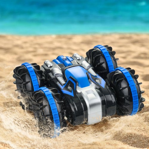 Amphibious Remote Control Car Boat 24GHz 12 kmh 4WD Waterproof RC Car
