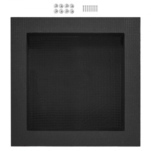 Shower Niche Ready for Tile 16 x 16 Single Shelf Organizer Square