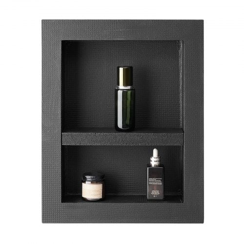 Shower Niche 16 x 20 x 4 inch Recessed Wall Niche with Movable Divider