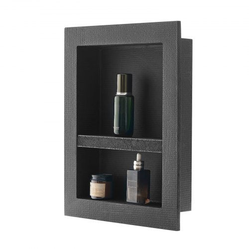 Shower Niche 16 x 20 x 4 inch Recessed Wall Niche with Movable Divider