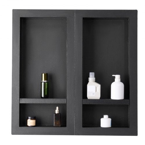 Shower Niche 16 x 32 inch 16 x 32 inch Recessed Wall Niche with Movable