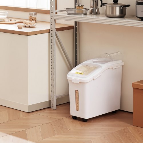 Rice Storage Container 114Gallon50L Capacity Large Dog Food Dispenser