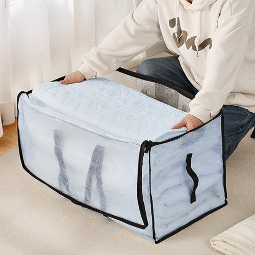 90L Large Storage Bags 6 Pack Clothes Storage Bins Foldable Closet