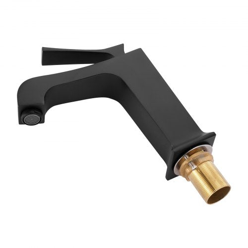 Single Handle Sink Faucet Matte Black Finish Faucet Kitchen Sink Kitchen