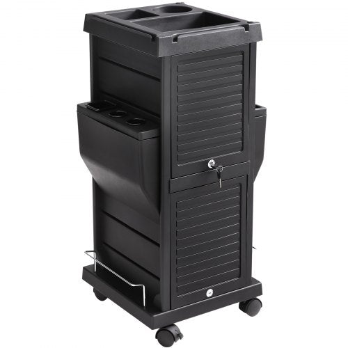 Ultimate Salon Trolley Cart Lockable Beauty Salon Cart for Stylist with 6