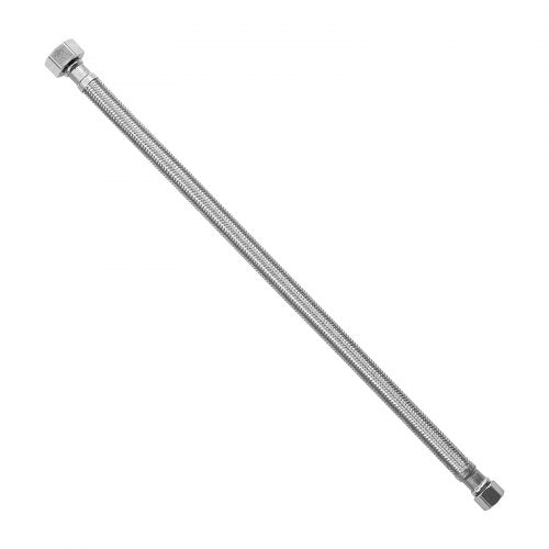 Faucet Hose Connector 16Inch Length 38 Inch Comp x 12 Inch FIP 10Pack