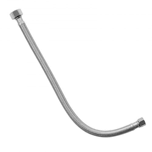 Faucet Hose Connector 24Inch Length 38 Inch Comp x 12 Inch FIP 2Pack