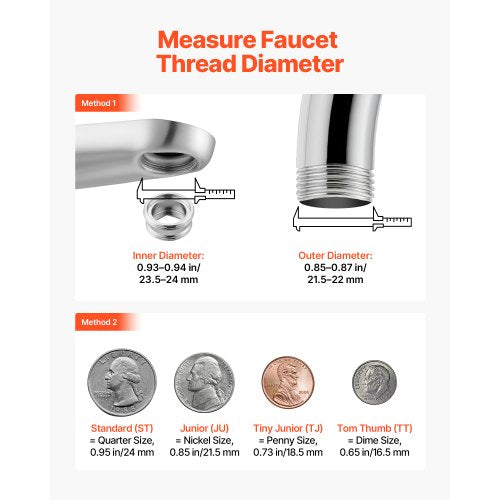 Faucet Aerator 360° Swivel Kitchen Sink Aerator 5Function 5Flow Sink