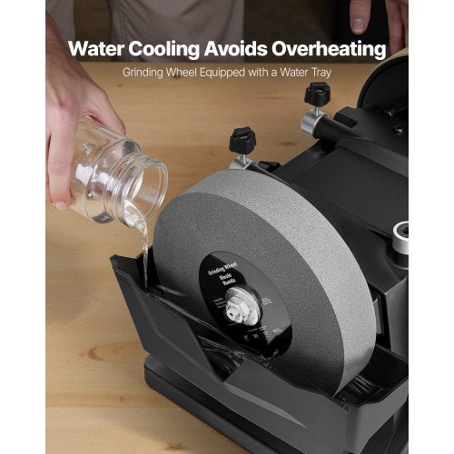 8Inch Wet Sharpening System WaterCooled Knife Grinder Machine with 155