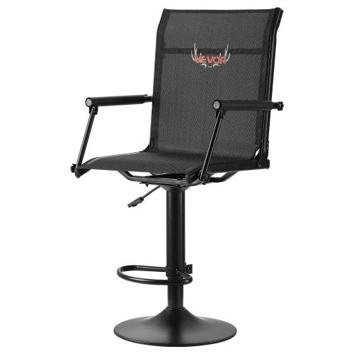 Hunting Chair 360° Silent Swivel Lightweight Blind Chair HeavyDuty Steel