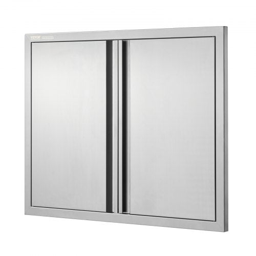 BBQ Access Door 31W x 24H Inch Double Outdoor Kitchen Door Stainless Steel
