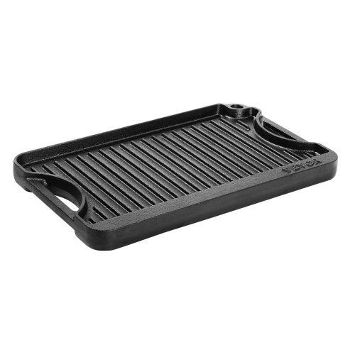 Reversible GrillGriddle 14x85 inch PreSeasoned Cast Iron Griddle