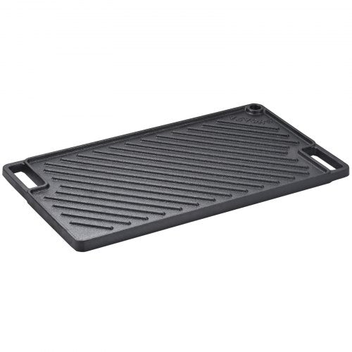 Reversible GrillGriddle 97x167 PreSeasoned Cast Iron Griddle