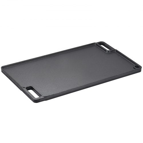 Reversible GrillGriddle 97x167 PreSeasoned Cast Iron Griddle