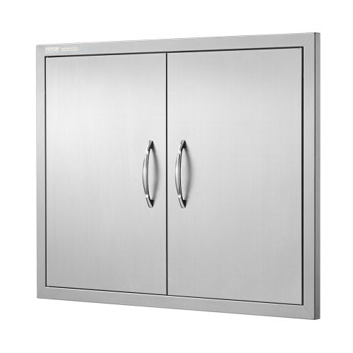 BBQ Access Door 31W x 24H Inch Double Outdoor Kitchen Door Stainless Steel
