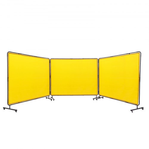Welding Screen with Frame 6 x 8 3 Panel Welding Curtain Screens