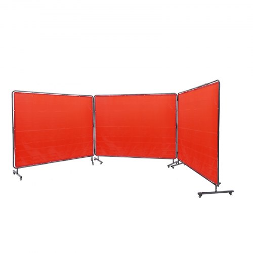 Welding Screen with Frame 6 x 8 3 Panel Welding Curtain Screens
